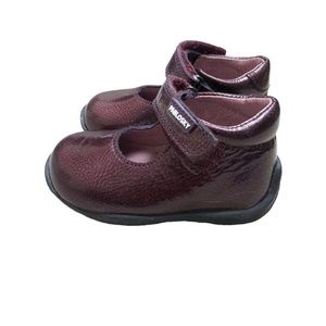 Pablosky Plum Patent Shoe Baby Girls EU 18/ US 3